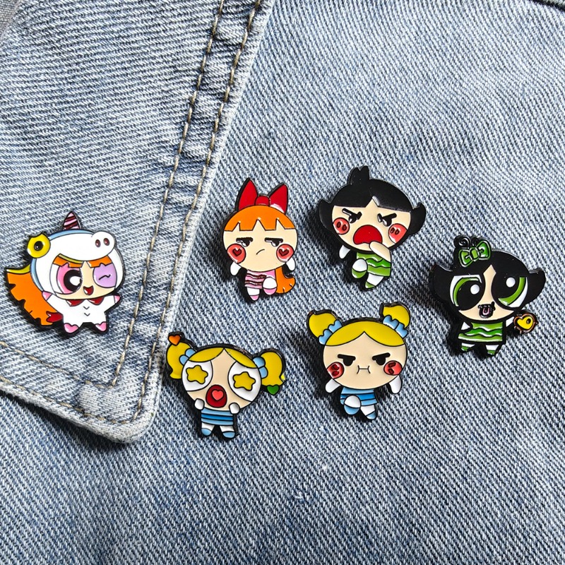 Supply Florist - Cartoon Animation Flying Little Policewoman Brooch
