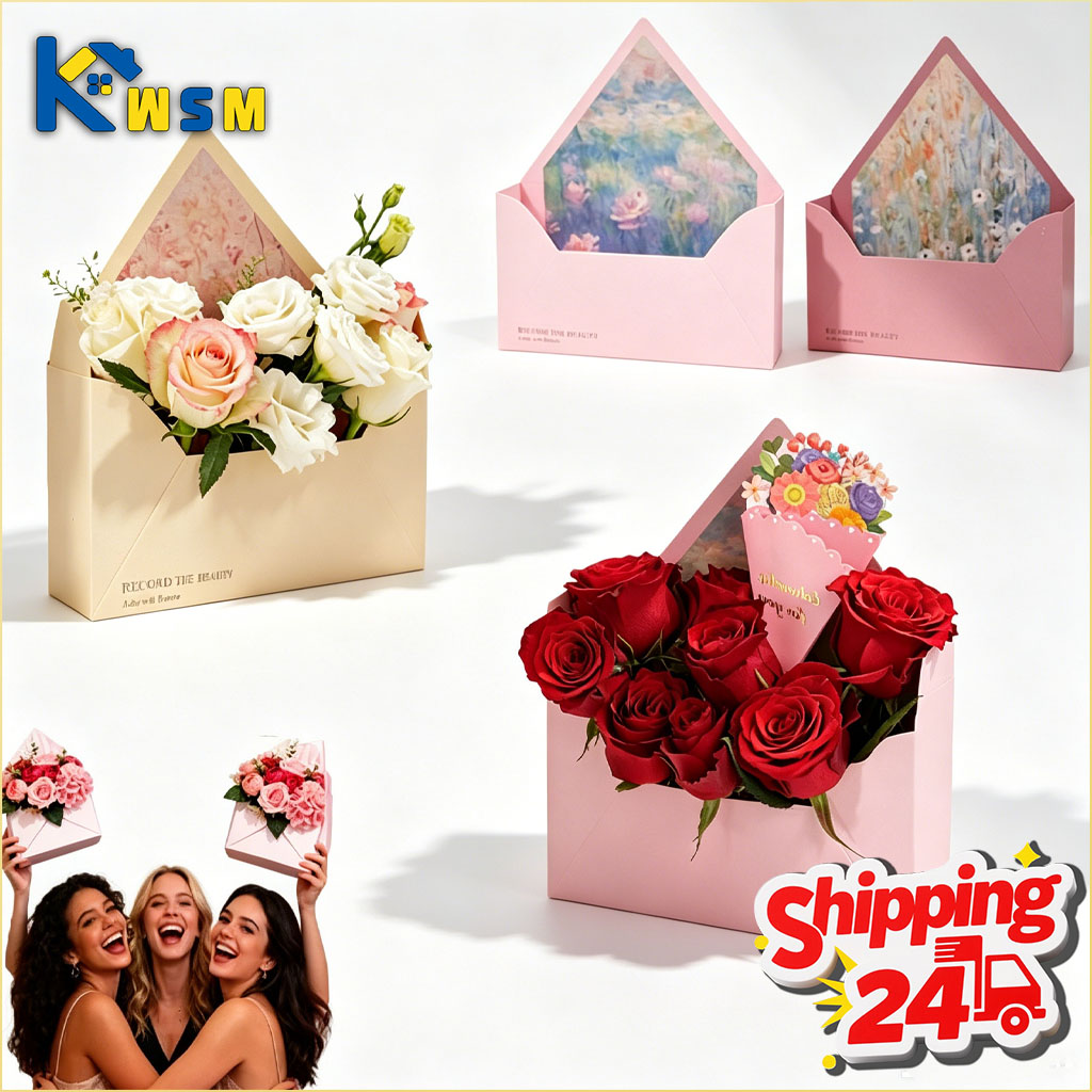 The Florist Supply Shop - 5-20PCS Valentine Envelope Flower Box for