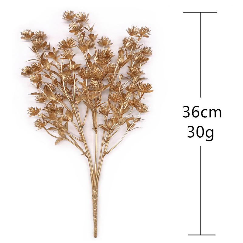 Artificial Flower Golden Silve - Dried Flower Bunch review and price