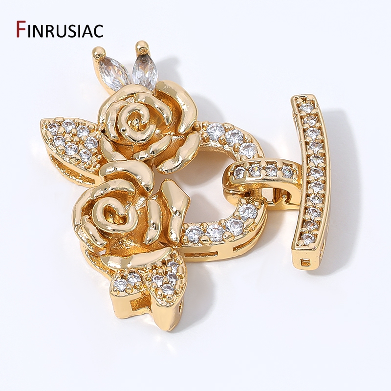 14K Gold Plated Brass Zircon F - Flower Supplies review and price