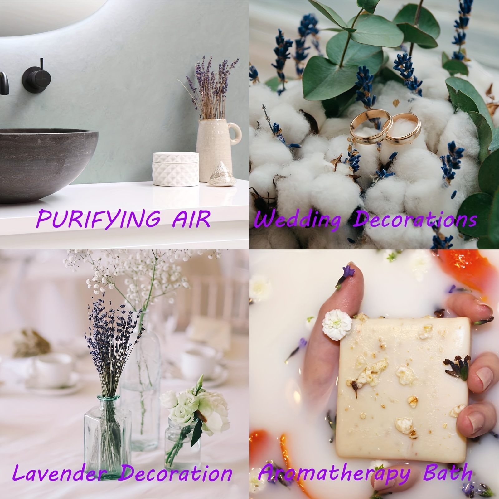 200pcs/Bunch Lavender Dried Fl - Dried Flower Bunch review and price