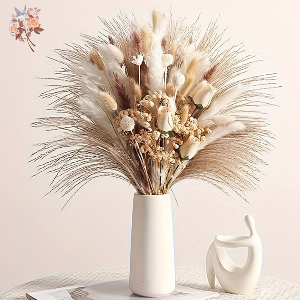 80Pcs Artificial Dried Flowers - Dried Flower Bunch review and price