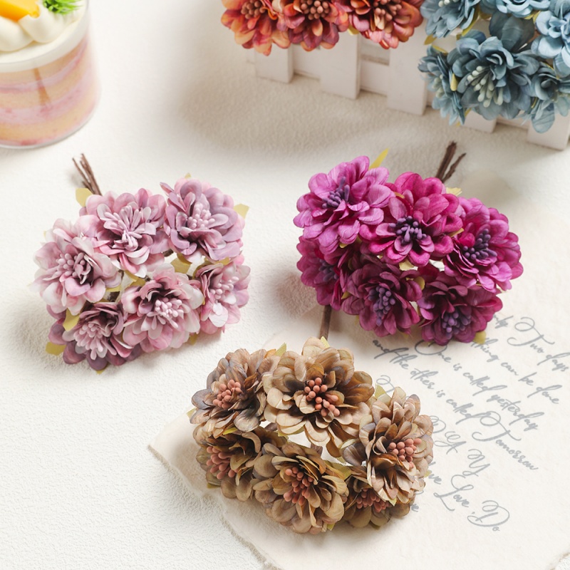 1/3Pcs 11cm Fake Silk Daisy Ar - Baby Breath Dried review and price