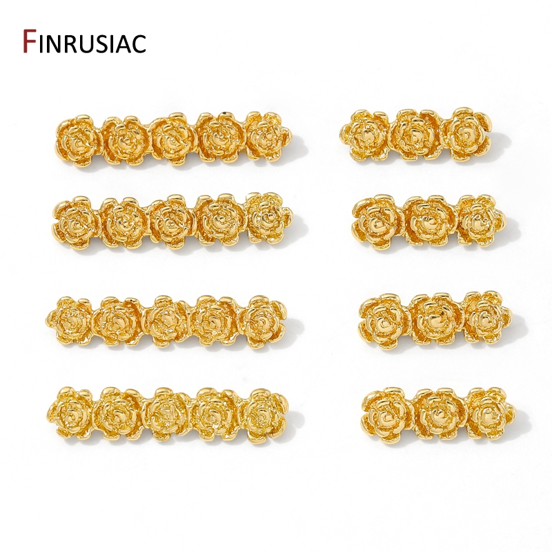 18K Gold Plated Brass Rose Flo - Flower Supplies review and price