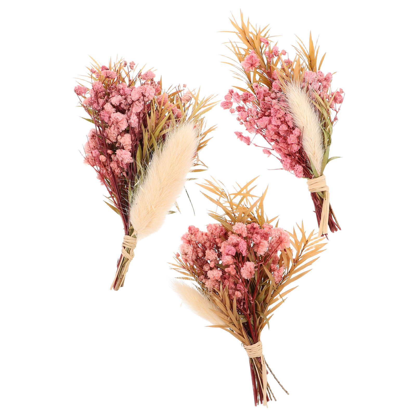 3Pcs Mini Dried Floral Bouquet - Dried Flower Bunch review and price