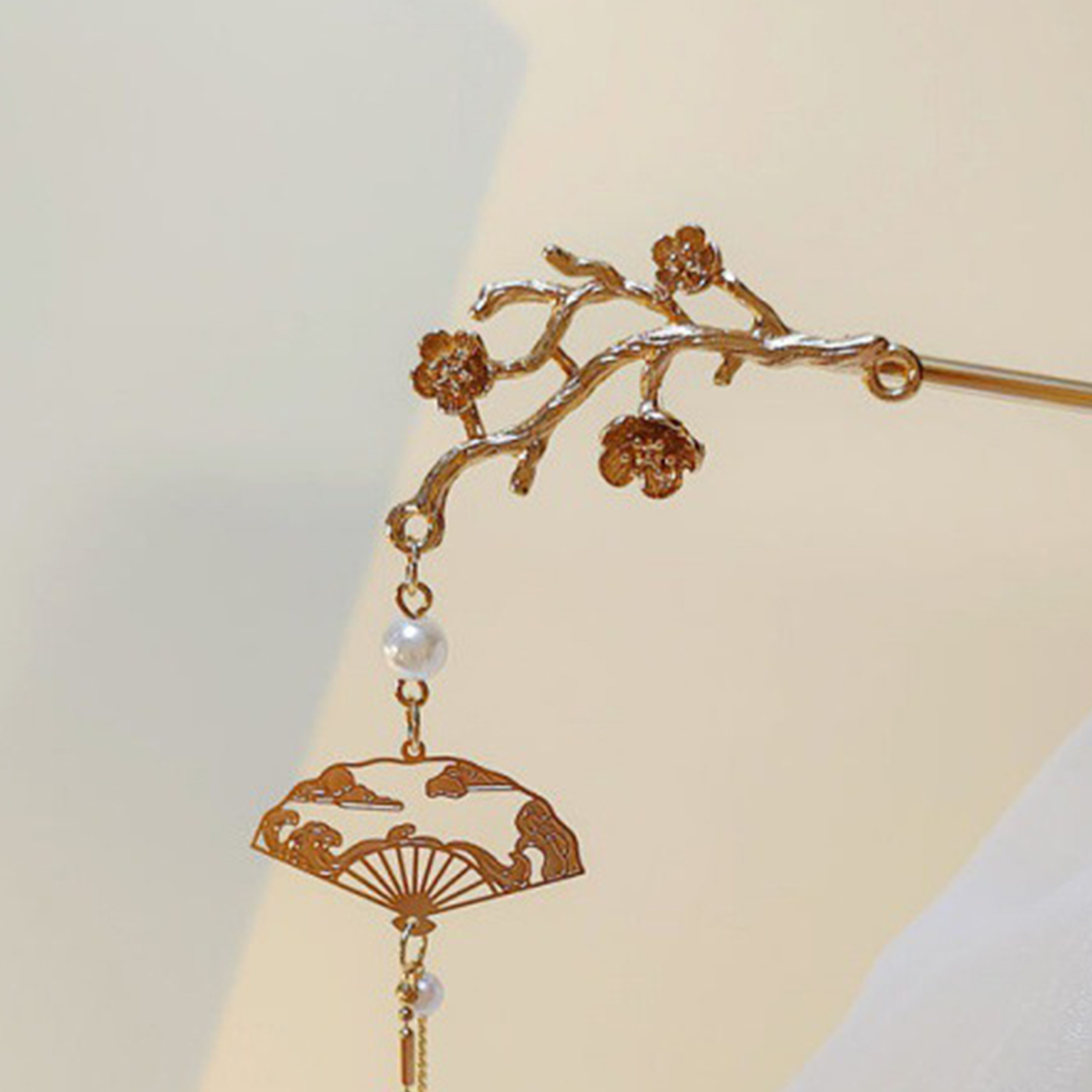 Retro Flower Tassel Hairpin Fo - Supply Florist review and price