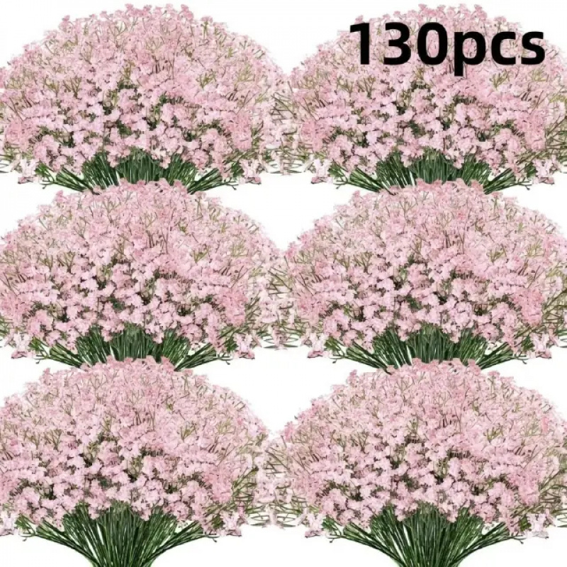 130-Stem Pink Gypsophila Artif - Baby Breath Dried review and price