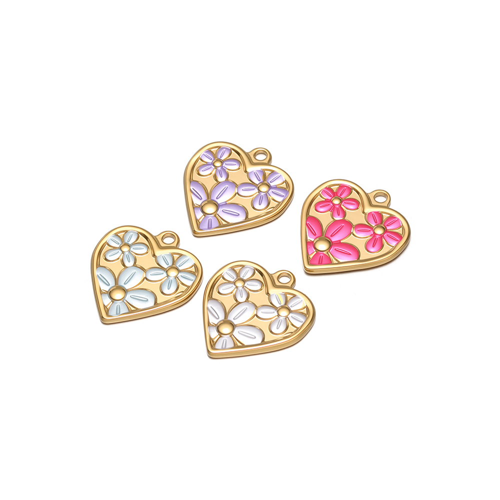 4Pcs Stainless Steel Heart Sha - Flower Supplies review and price