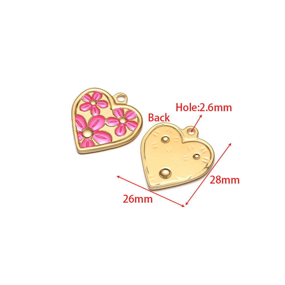 4Pcs Stainless Steel Heart Sha - Flower Supplies review and price